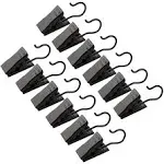  120 Pack Clip Hook Set Stainless Curtain Clips for Curtain Photos Home Black