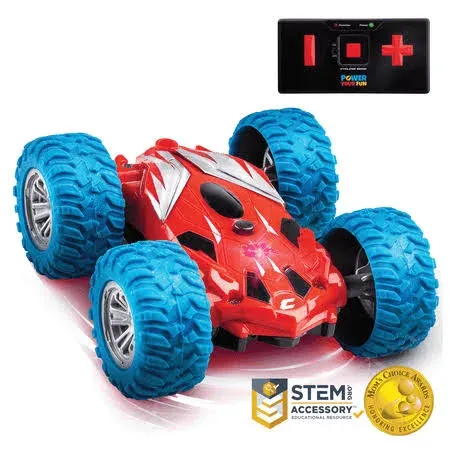 Power Your Fun Cyclone Mini Remote Control Stunt Car