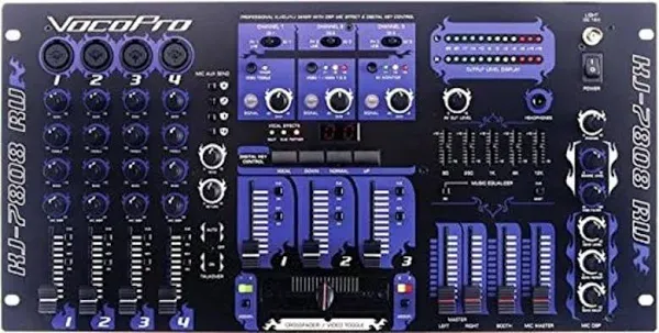 Vocopro KJ-7808RV Pro DJ and Karaoke Mixer