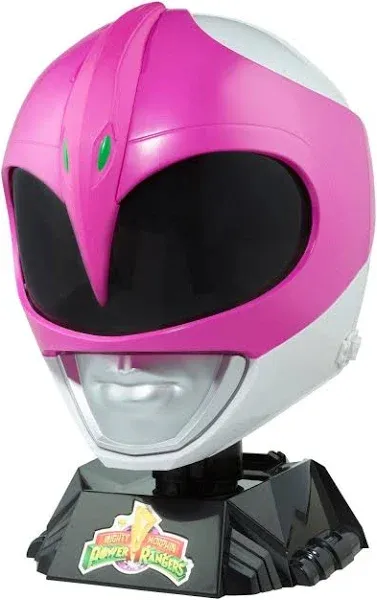 Mighty Morphin Power Rangers Pink Ranger Replica Helmet with Display Stand (Exclusive)