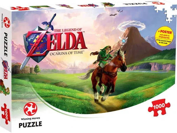 The Legend of Zelda: Ocarina of Time 1000 Piece Jigsaw Puzzle