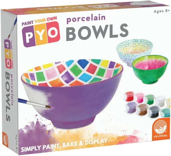 Paint Your Own Porcelain Bowls