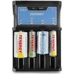 Tenergy T4s Intelligent 4-Bay Universal Charger