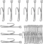 Dingtenn 50 Slip On Drapery Hooks