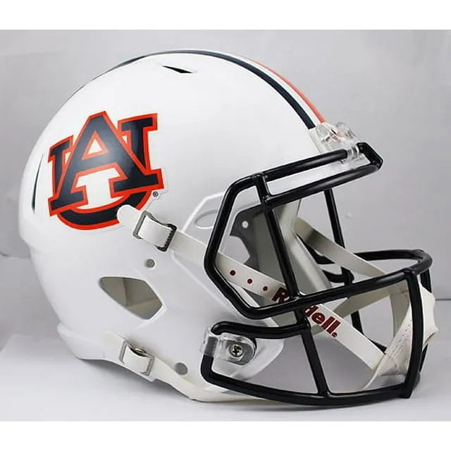 NCAA Auburn Tigers Full Size Speed Replica Helmet, Orange, Medium