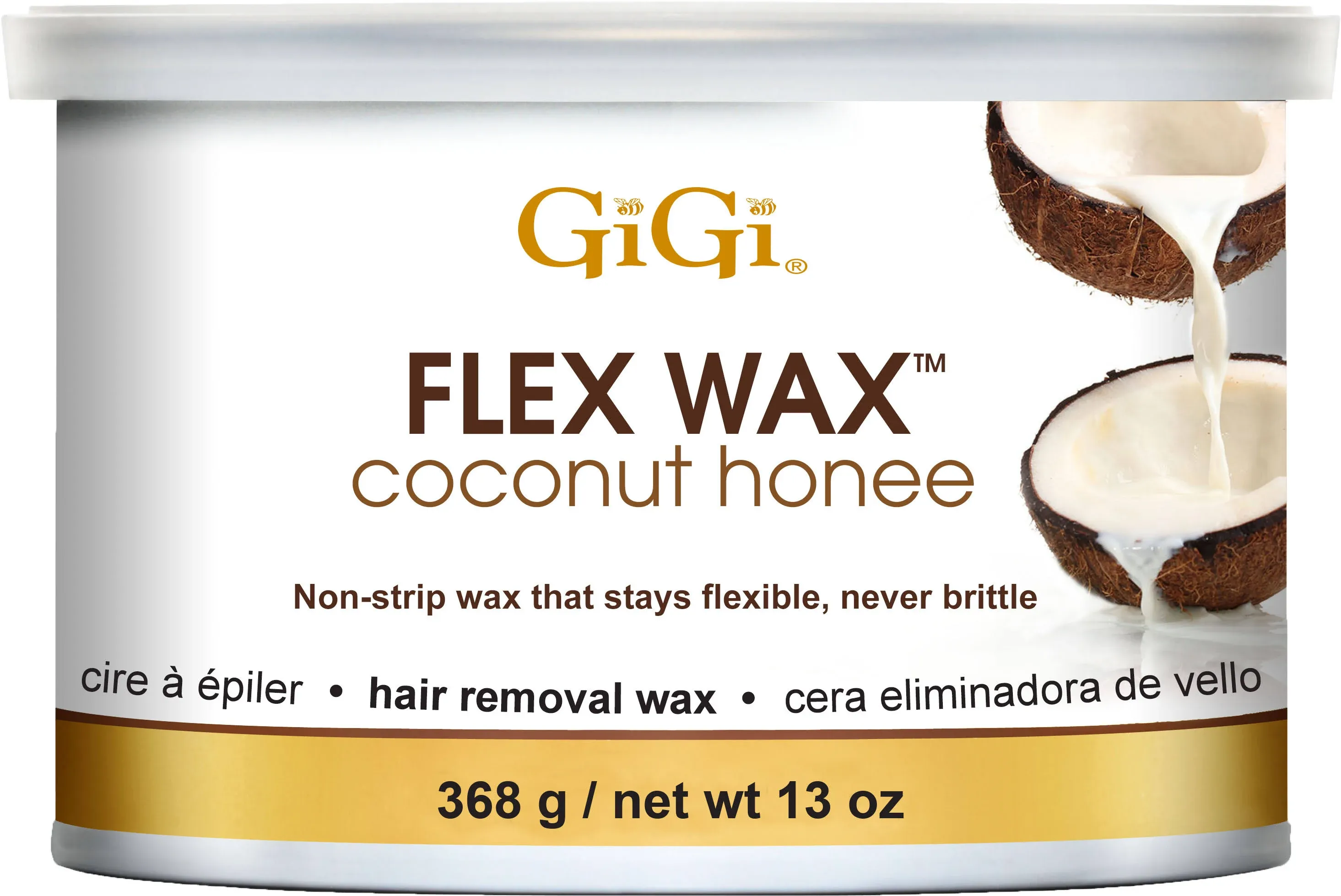 Gigi Coconut Honee Flex Wax 13 oz