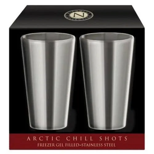 Cork Pops 00935 Arctic Chill Shot Glasses Set of 2