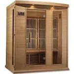 Maxxus 3-Person Carbon Infrared Wood Sauna