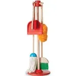 Melissa & Doug Toy, Dust! Sweep! Mop!, Ages 3+ - 6 pieces