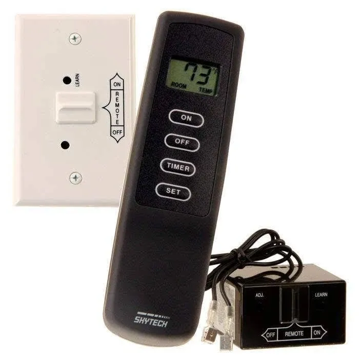 Skytech 1001T/LCD Timer Fireplace Remote Control