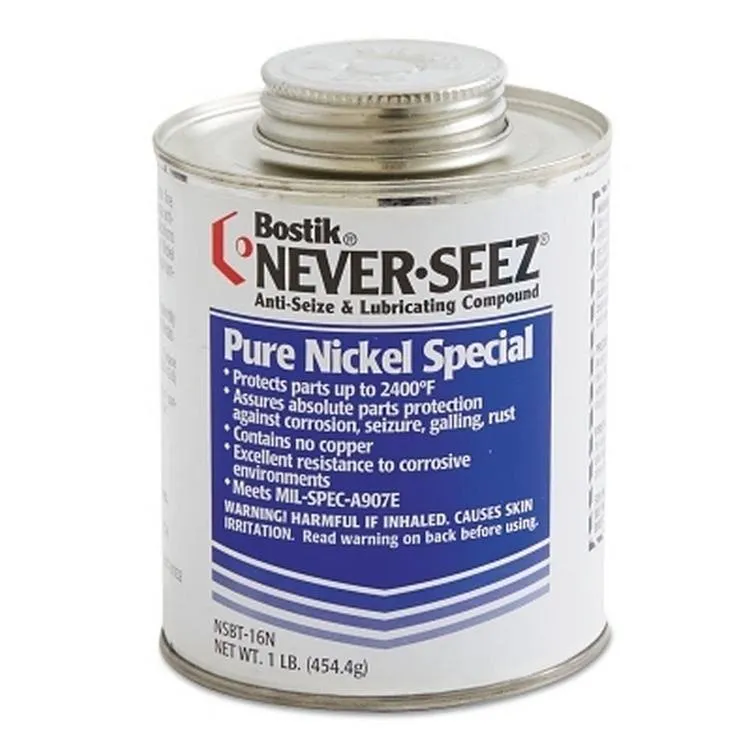 Never-Seez Pure Nickel Special Compounds, 1 lb Brush Top Can