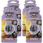 Yankee Candle Car Freshener Smart-Scent Vent Clips, 4-PACK (Lemon Lavender)