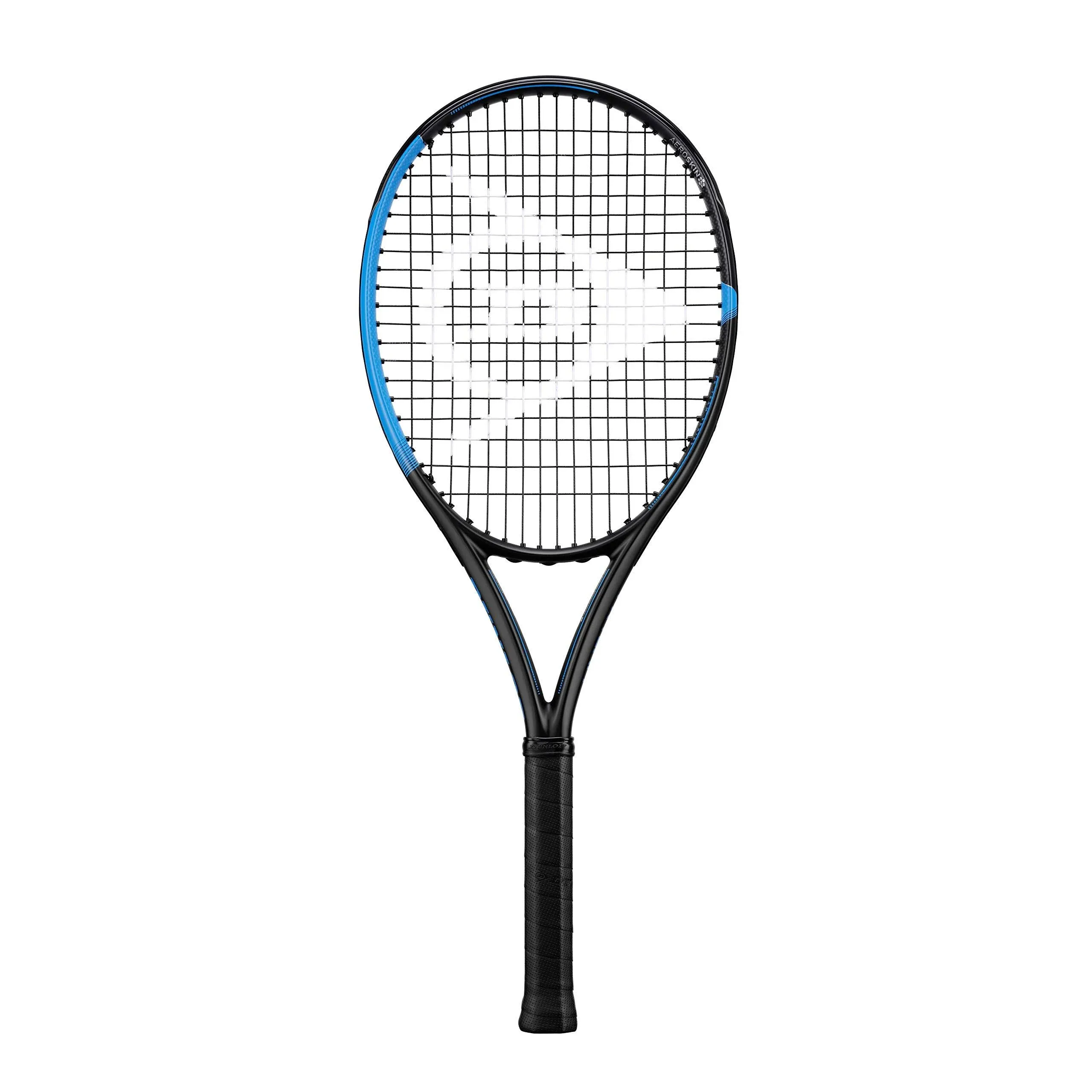 Dunlop Sports FX Team 285 Pre-Strung Tennis Racket, 3/8 Grip, Blue/Black