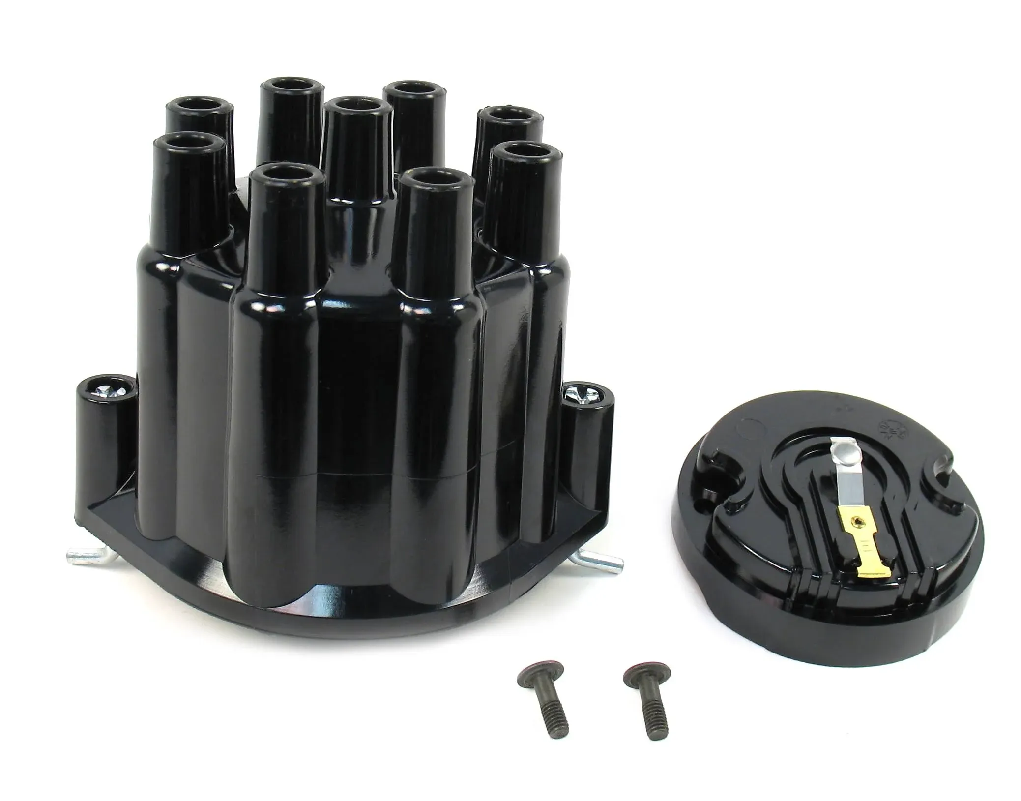 Pertronix Distributor Cap & Rotor Kit (Black) D600700