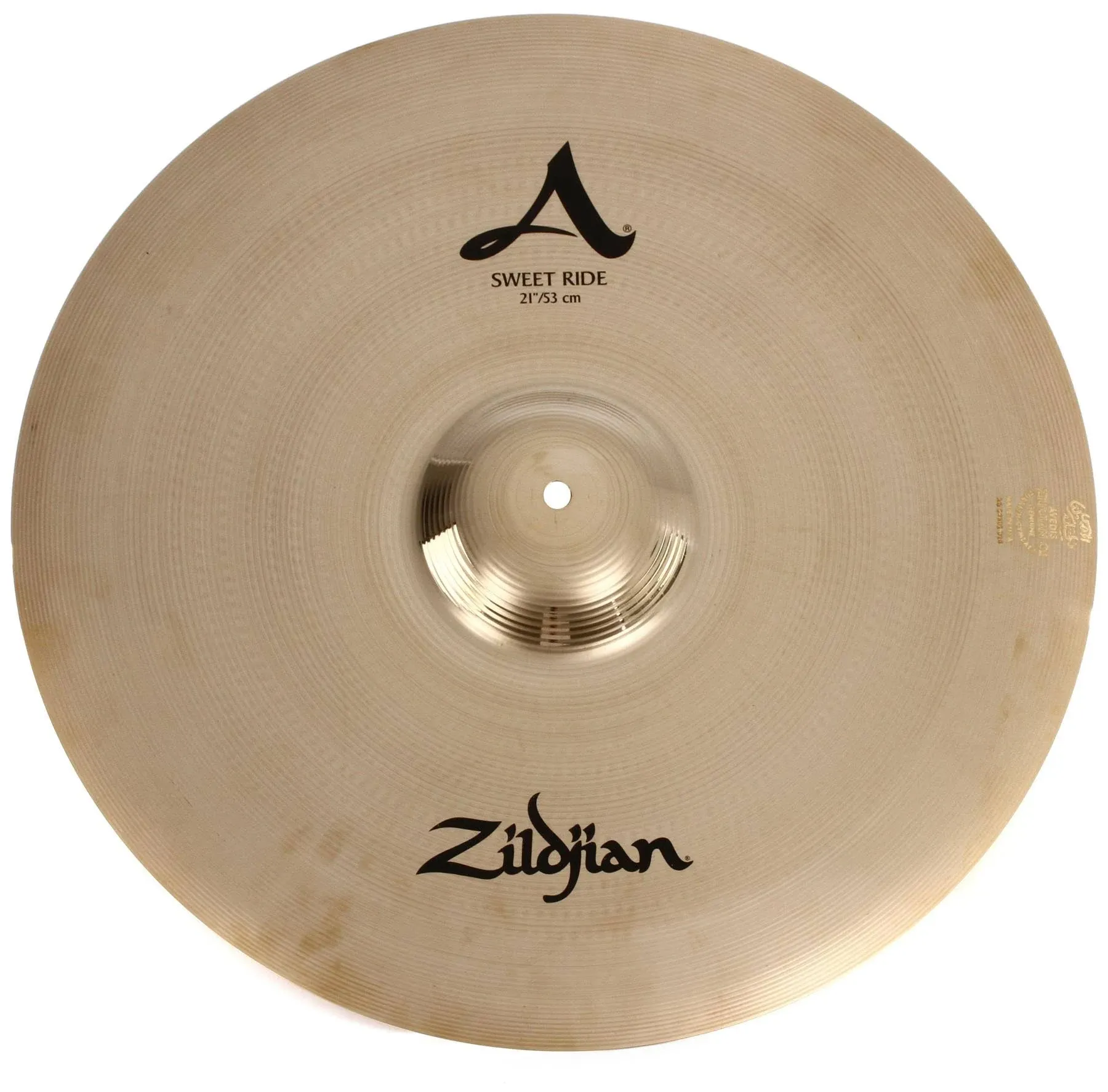 Zildjian A Series Sweet Ride Cymbal - 21 InchBrilliant