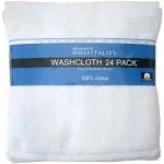 Towels, Wash Cloth 24-Piece