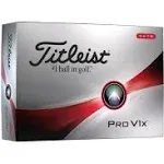 Titleist Golf Pro V1x RCT 3-Balls, White