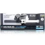 HOT TOOLS Pro Artist Nano Ceramic Curling Iron/Wand | For Smooth, Shiny Hair (1” in) Black/White