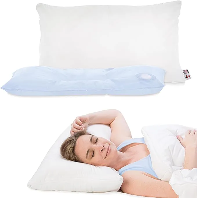 Tri-Core Water Pillow Adjustable Cervical Support Pillow