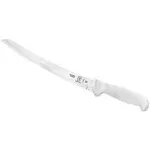 Mercer Culinary M18132 Ultimate White Curved Bread Knife 10" Stamped