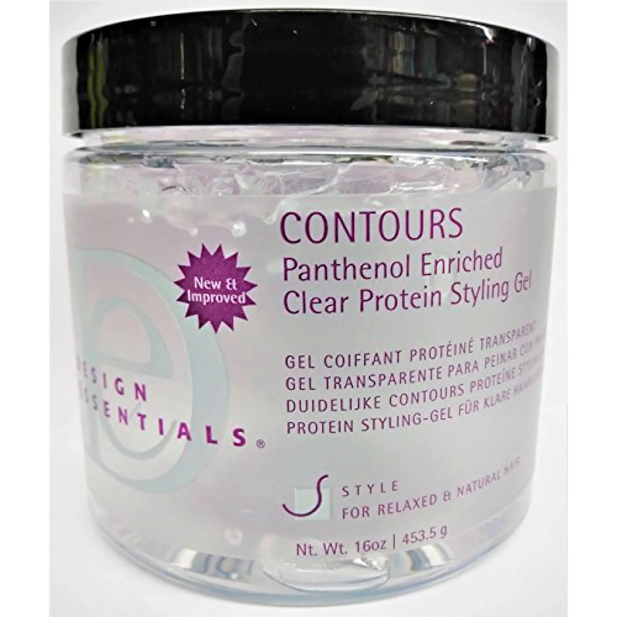 Design Essentials Contours Styling Gel, 1 Pound (Pack of 1)