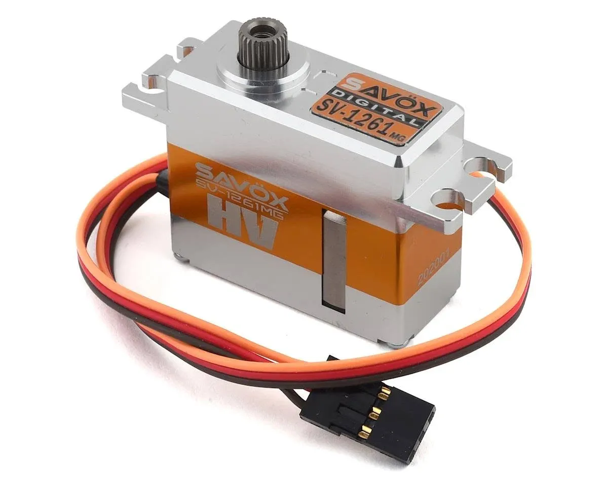 Savox SV-1261MG - Mini Hi Torque High Voltage Digital 7.4V Servo .095sec / 277oz