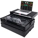 Prox X-DDJREV1LTBL Flight Case for Pioneer DDJ-REV1 with Laptop Shelf - Black