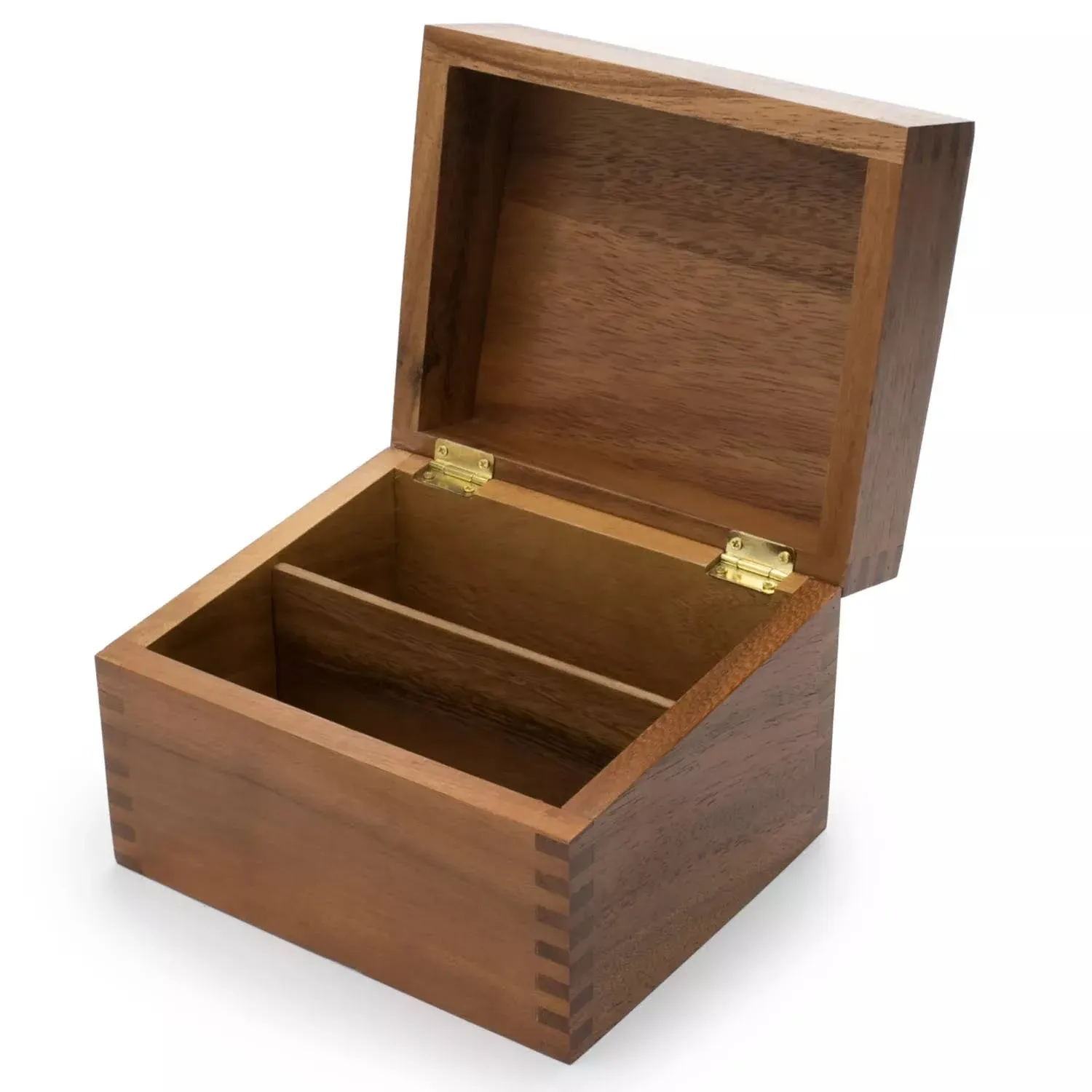 Ironwood Gourmet 28339 Recipe Box, Acacia Wood