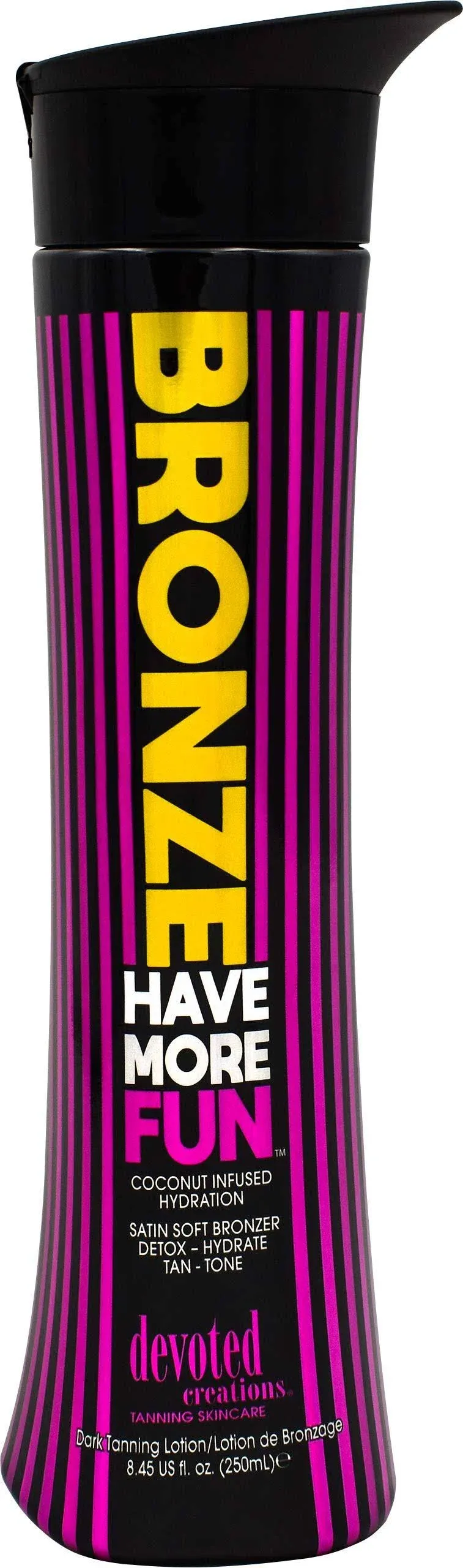 Devoted Creations Bronze Have More Fun Bronzer Tanning Lotion 8.45 oz