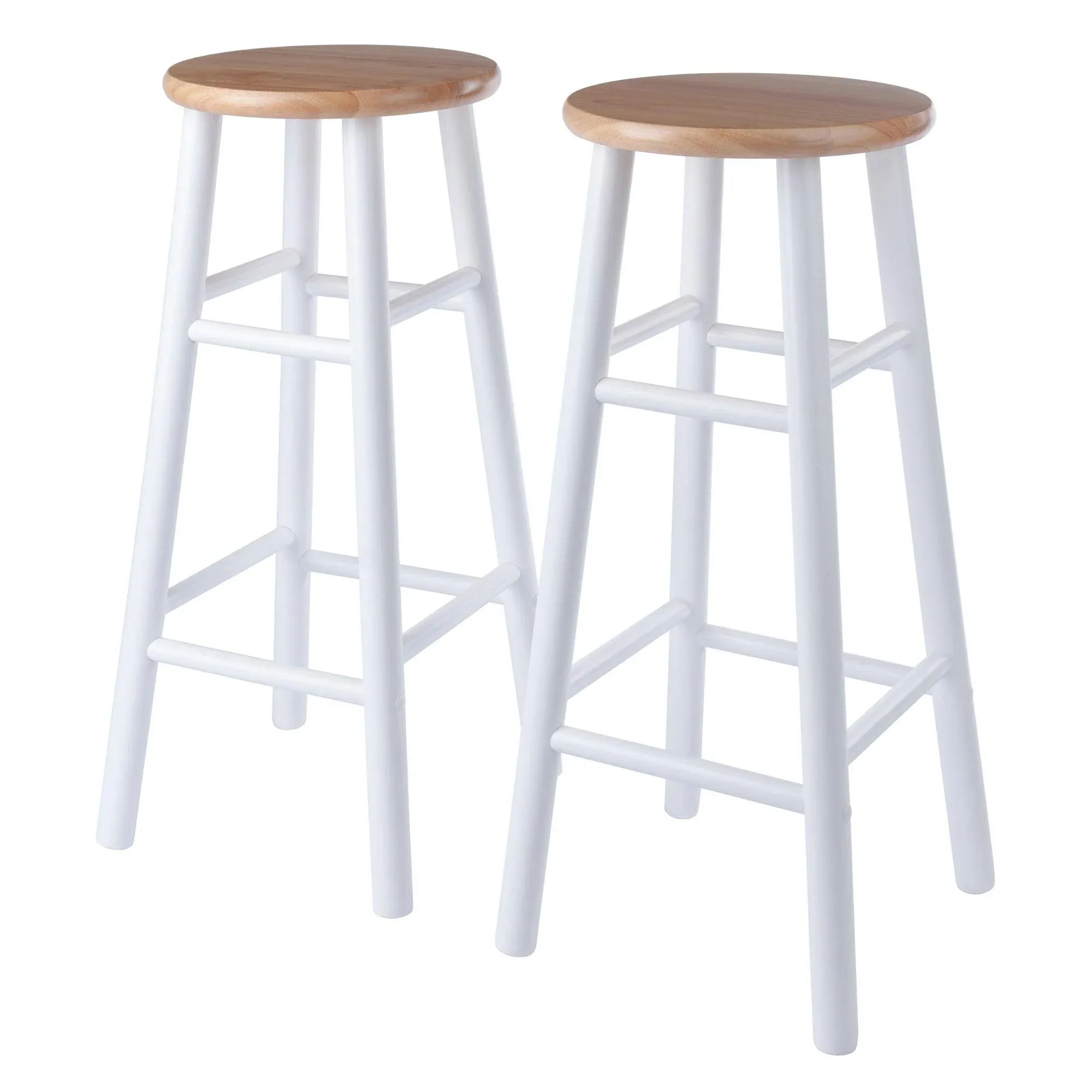 Winsome Wood Element Counter Stools, 2-Pc Set, Natural