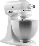 KitchenAid 4.5-Quart Classic Tilt-Head Stand Mixer White