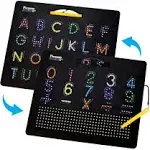 PicassoTiles Double Sided Magnetic Drawing Board