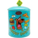 Silver Buffalo Scooby Doo Scooby Snacks Ceramic Cookie Snack Jar (Large)