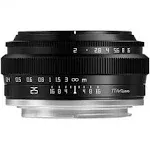 TTArtisan 25mm f/2 Lens for Sony E