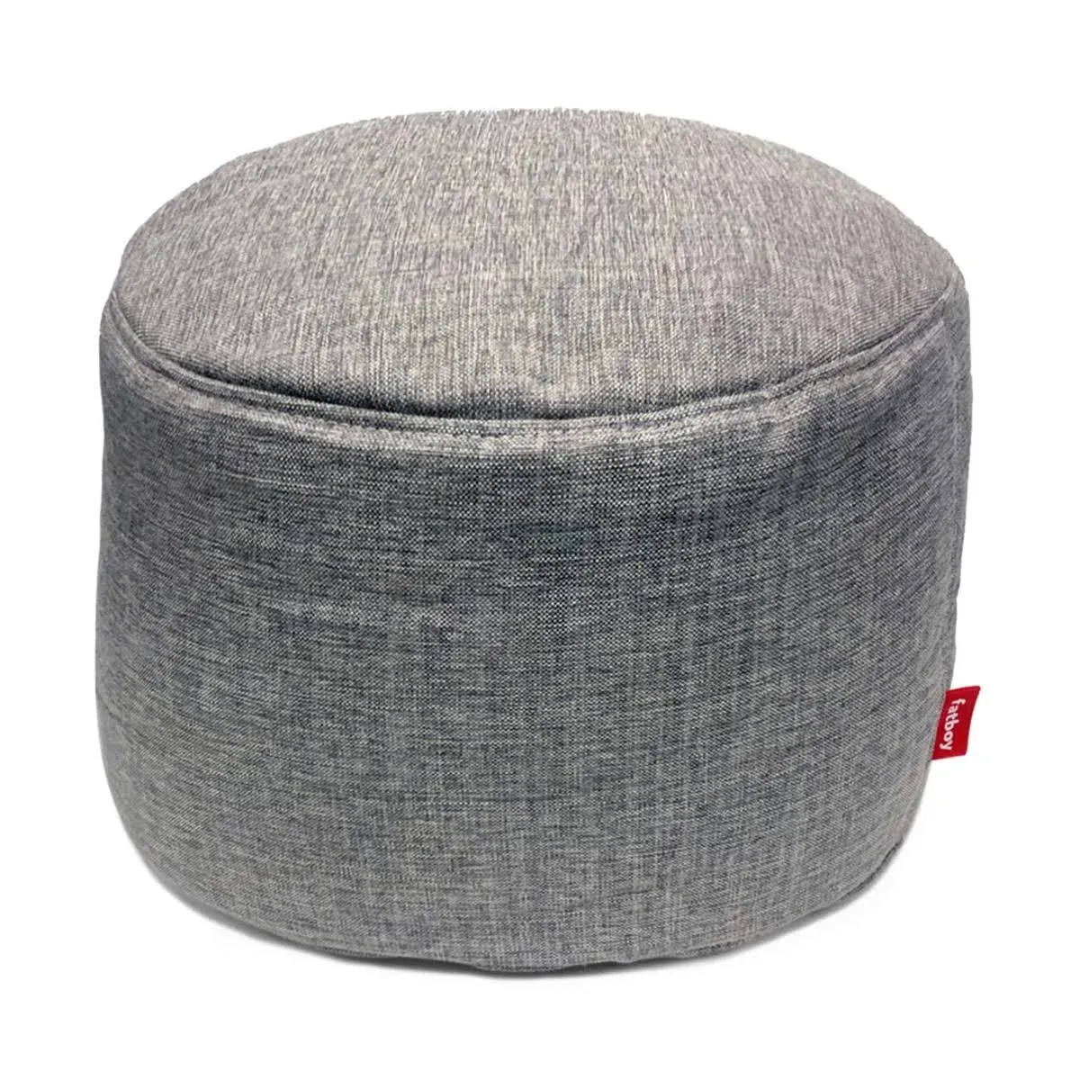 Point Outdoor Ottoman In Dark Ocean