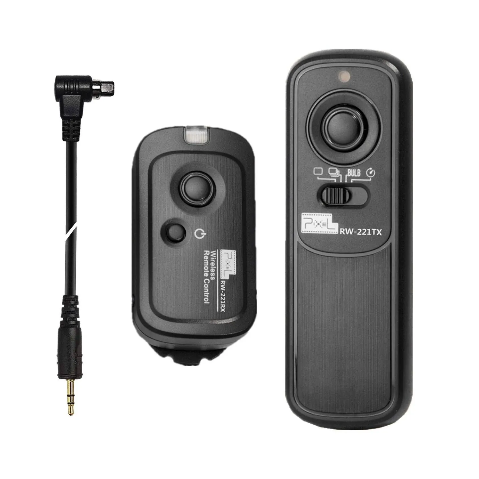 Pixel Digital Wireless Remote Shutter Release Switch N3 Compatible with Canon 5D Mark-III/Mark-IV 5D R5 R5C 10D 1DX 1DC 1DS 1D 5DS 5DSR 20D 6D 7D-Mark-II 7D 50D 40D 30D D60 D30 D2000 Replaces RS-80N3