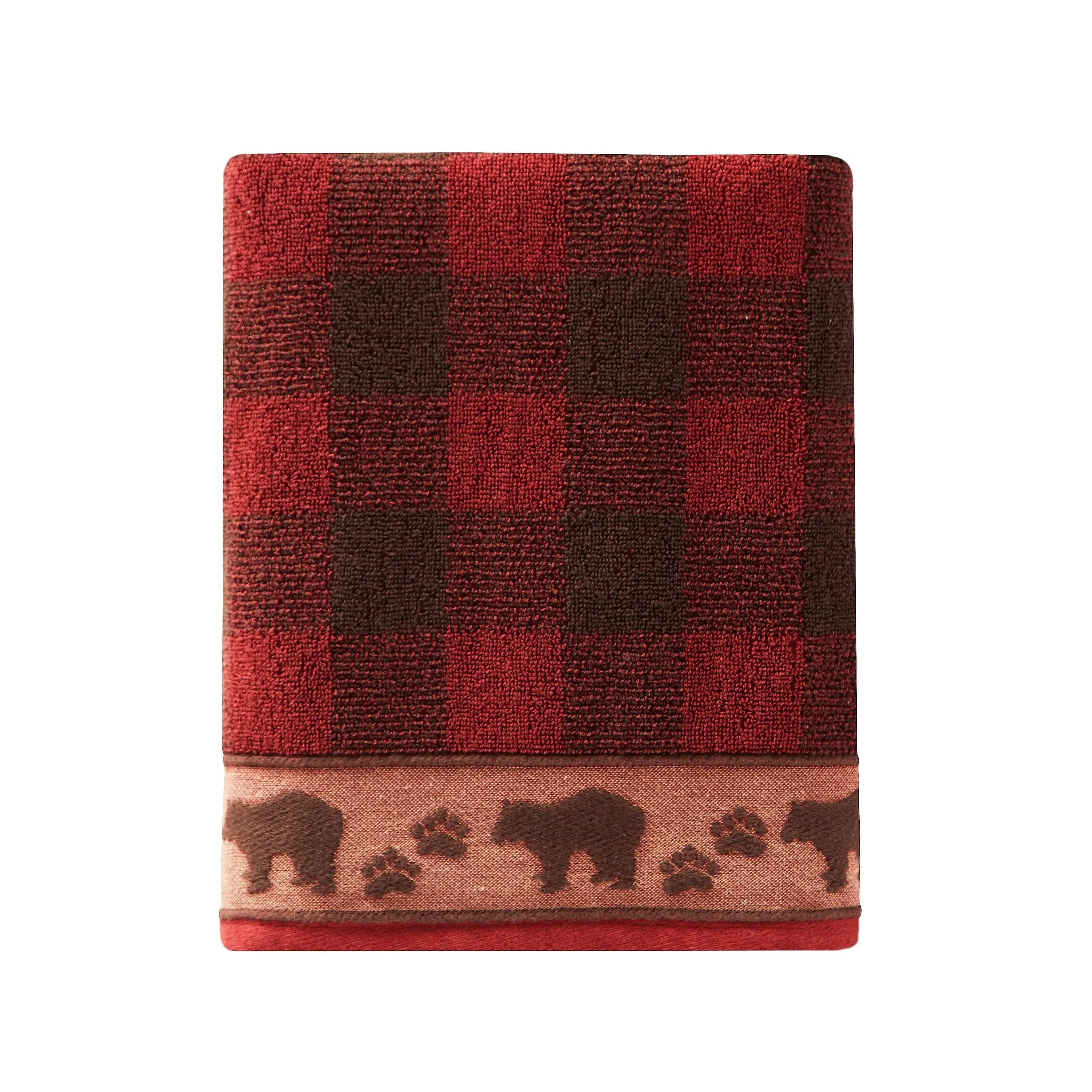 SKL Home by Saturday Knight Ltd. Sundance Hand Towel,Cotton Red