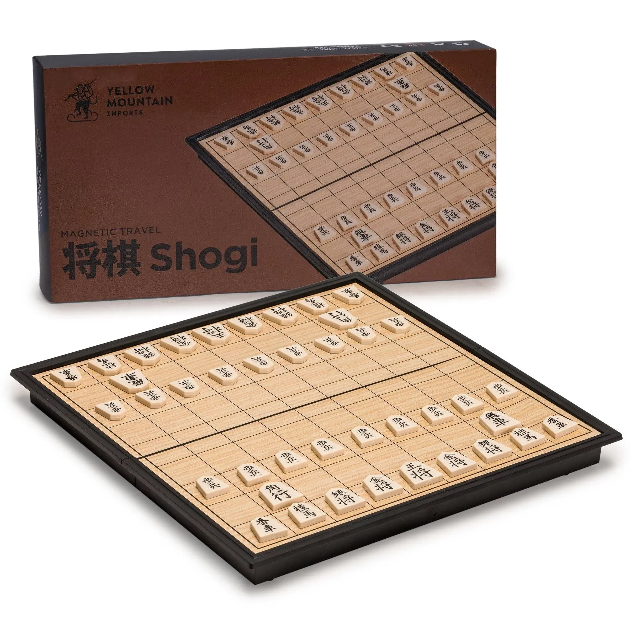 Yellow Mountain Imports Shogi Travel Magnetic Game Set