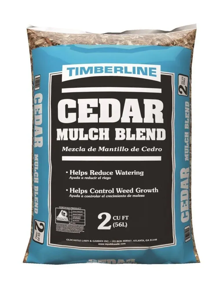 Oldcastle Lawn & Garden Cedar Bark Mulch