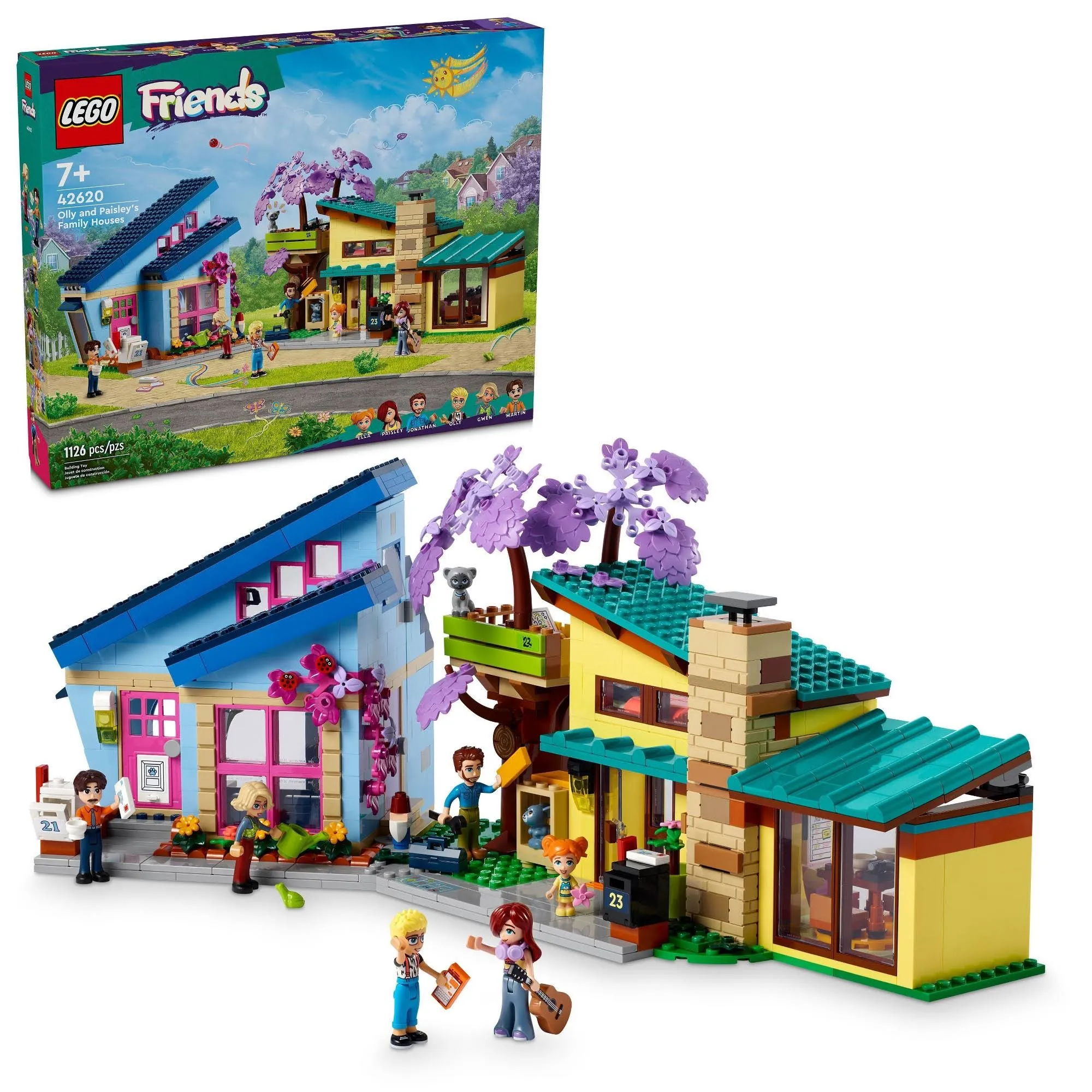 LEGO: Friends: Olly and Paisley's Family Houses: 42620