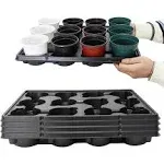 RooTrimmer 12 Cell Round Nursery Pots Trays | adamsbargainshop