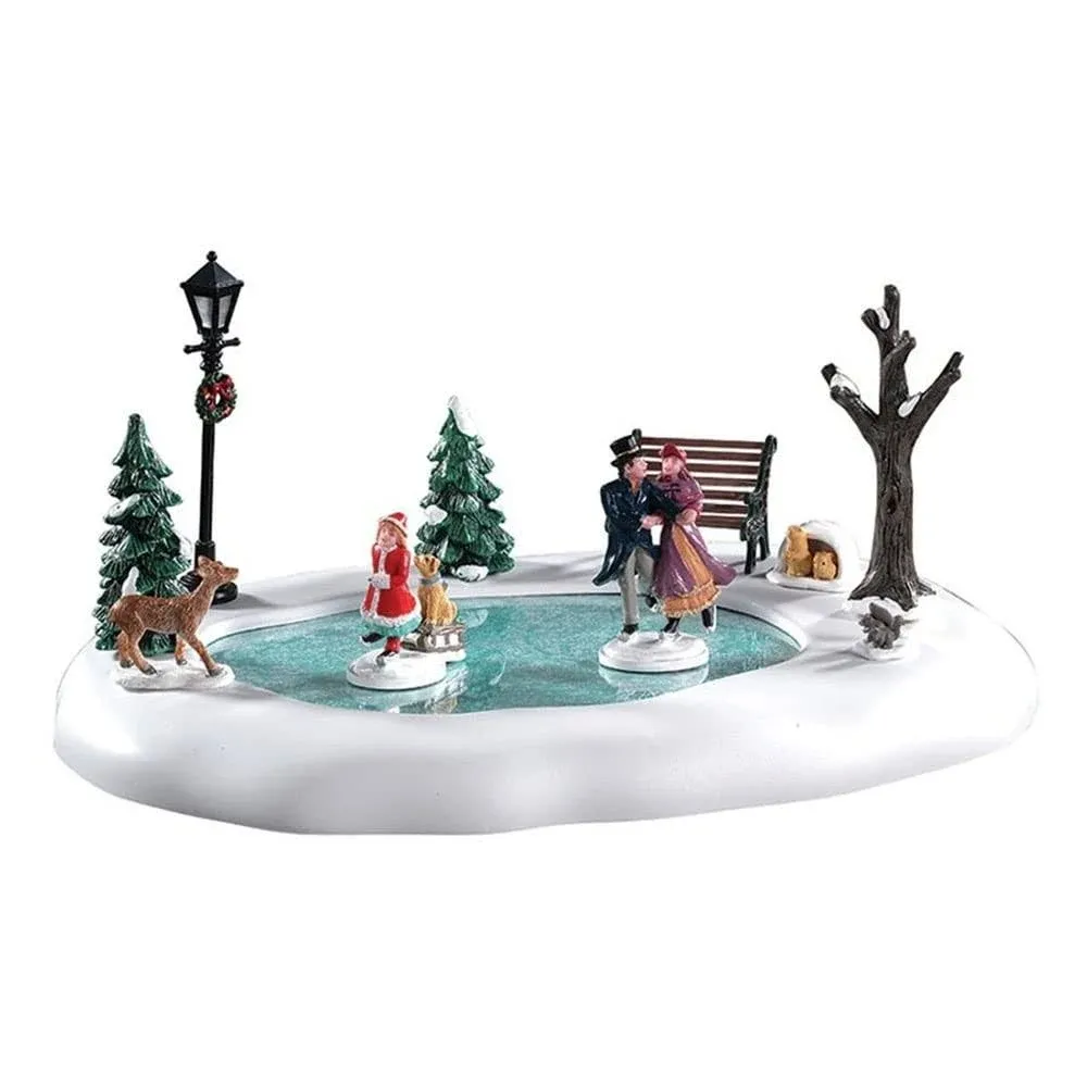 Lemax Village Collection Victorian Skaters #94527