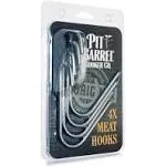 PIT BARREL COOKER CO AC1006F Meat Hooks, Stainless Steel - pack of 4