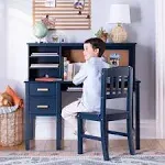 Taiga Writing Desk with Hutch and Chair Set Guidecraft