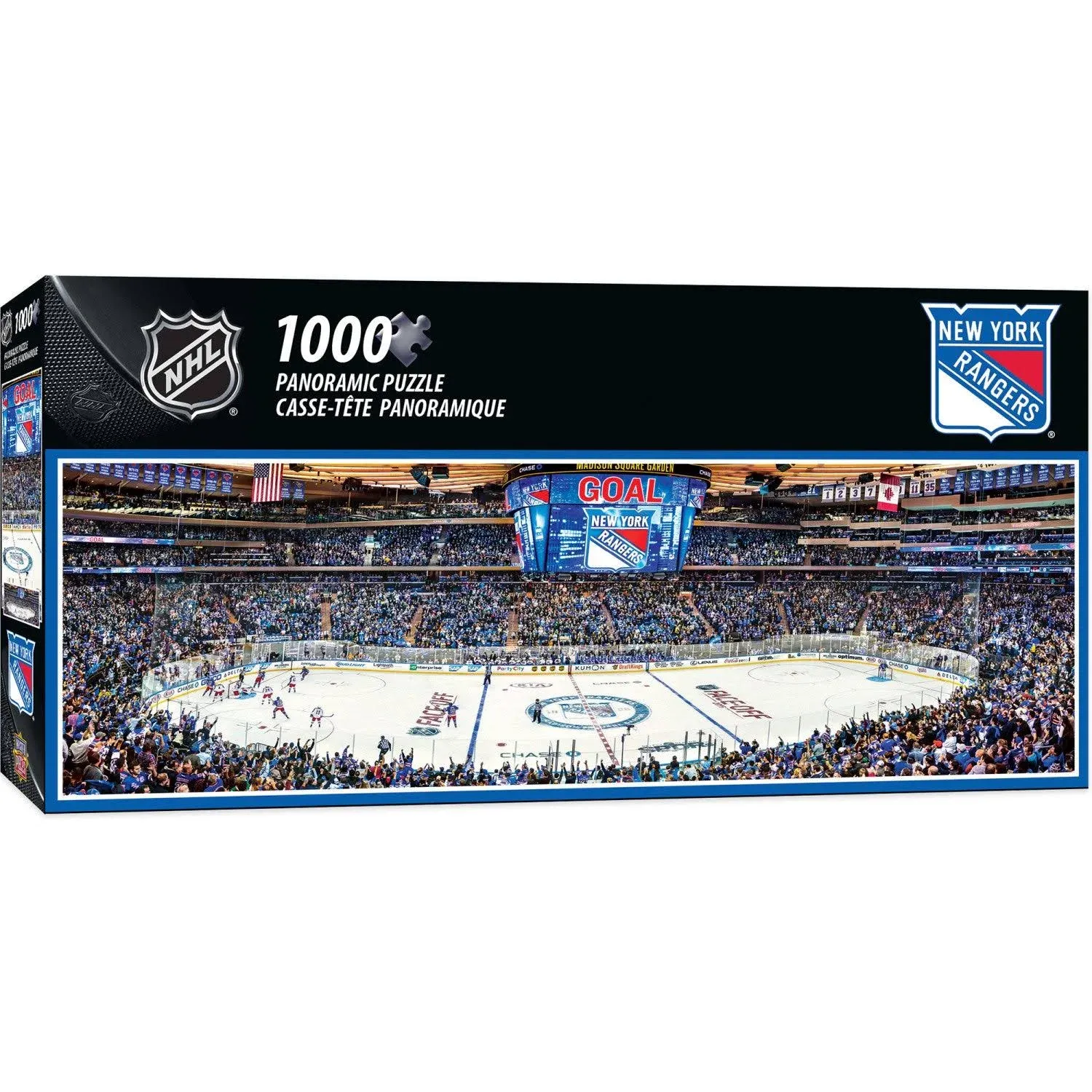 New York Rangers - 1000 Piece Panoramic Jigsaw Puzzle