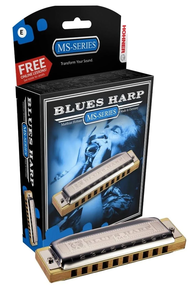 Hohner Blues Harp Harmonica, Key of Bb