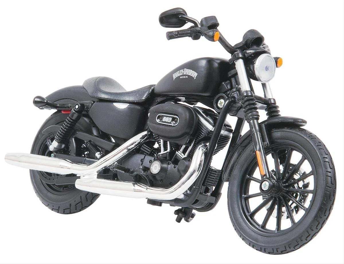 2014 HARLEY DAVIDSON SPORTSTER IRON 883 MATTE BLACK 1:12 BY MAISTO 32326 CRUISER