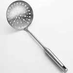 Skimmer Slotted Spoon Stainless Steel with Long handle Colander for Kitchen &amp;...