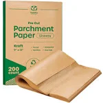  9 x 13 Inch - 200 Count Pre-Cut Parchment Paper Baking 9 x 13 in (Sheet)