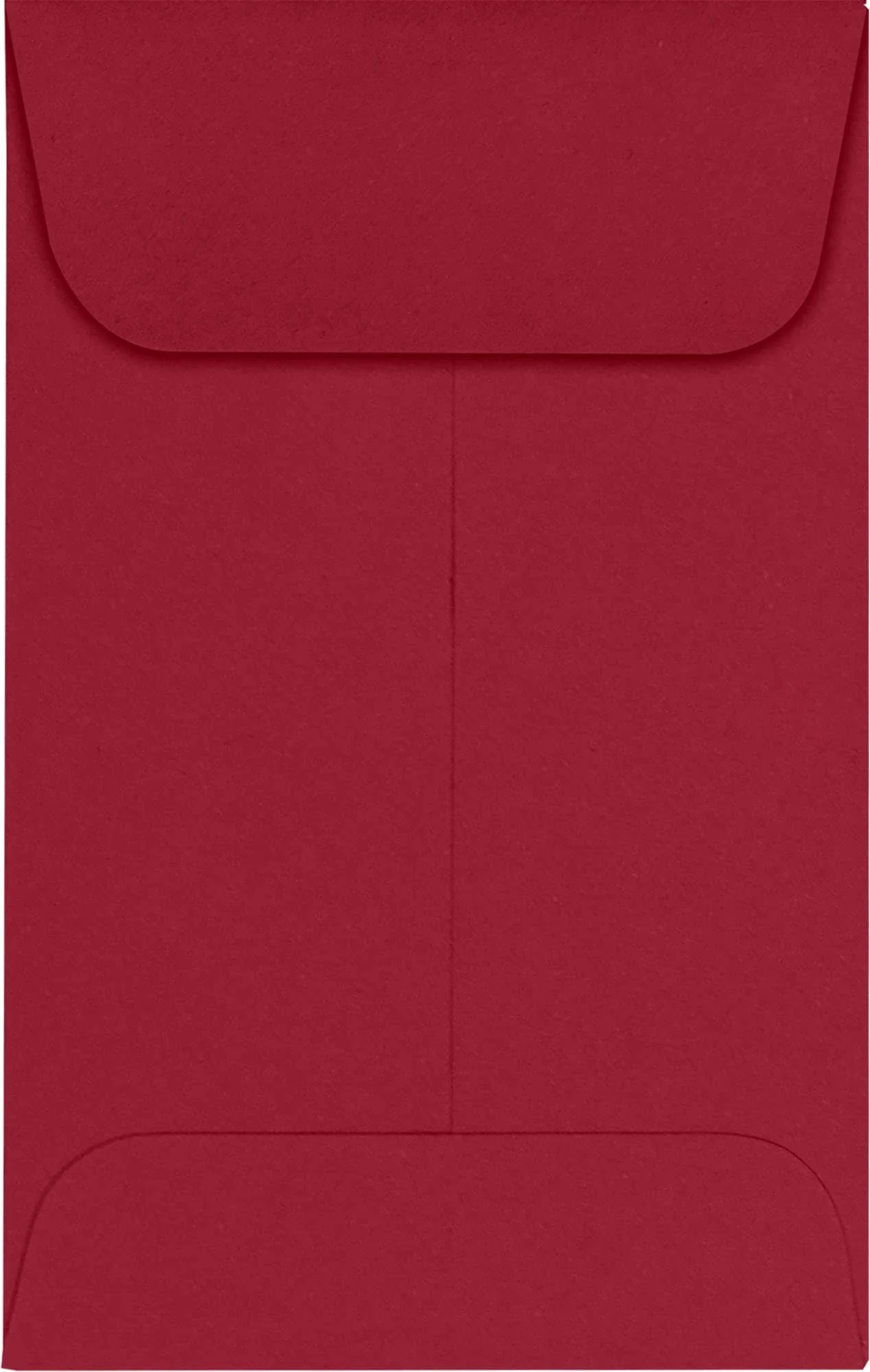 LUXPaper #1 Coin Envelopes | 2 1/4" x 3 1/2" | Garnet Red | 80lb. Text | 50 Qty